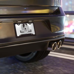Personalisierter Waschtisch für Hunde, Personalisiertes Haustier Nummernschild, Einzigartiges Haustier Geschenk, Autozubehör, Hundeliebhaber Dekor