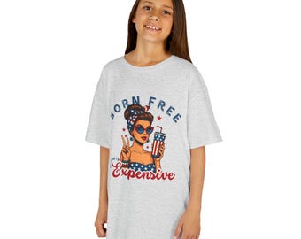 Born Free Kids Tee: US Cotton Children's Graphic T-Shirt