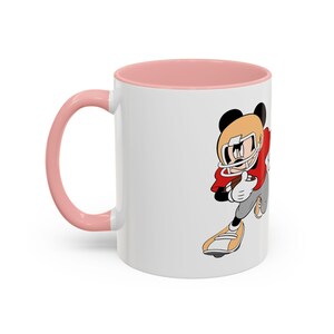 Taza con diseño de Mickey Mouse jugando al fútbol / Taza de café decorativa de 11 oz y 15 oz imagen 15