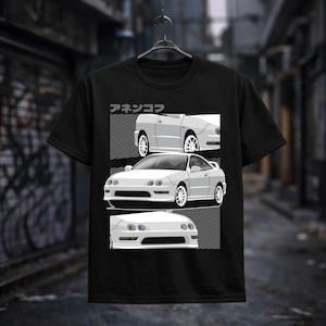 Acura Integra Shirt, DC2 Type R Style Tee, JDM Car T-Shirt, 90s Japanese Car Streetwear