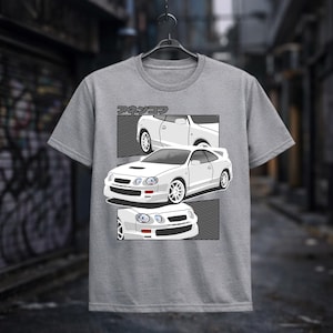 Toyota celica gt-four t-shirt, jdm rally car tee, celica turbo shirt, japanese sports car, awd jdm streetwear, car graphic tee