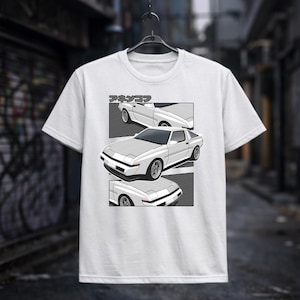 Mitsubishi Starion Turbo Shirt, JDM 80s Turbo Car Tee, Starion Widebody Retro Car