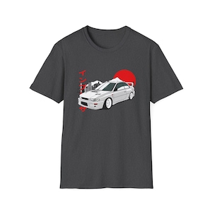 subaru impreza coupe gc8 t-shirt | wrx sti rally legend graphic tee | jdm turbo awd shirt | Japanese 90s car gift