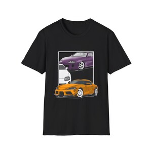 Toyota Supra MK4 MK5 JDM T-Shirt - Legendary Japanese Car Tee for Car Enthusiasts