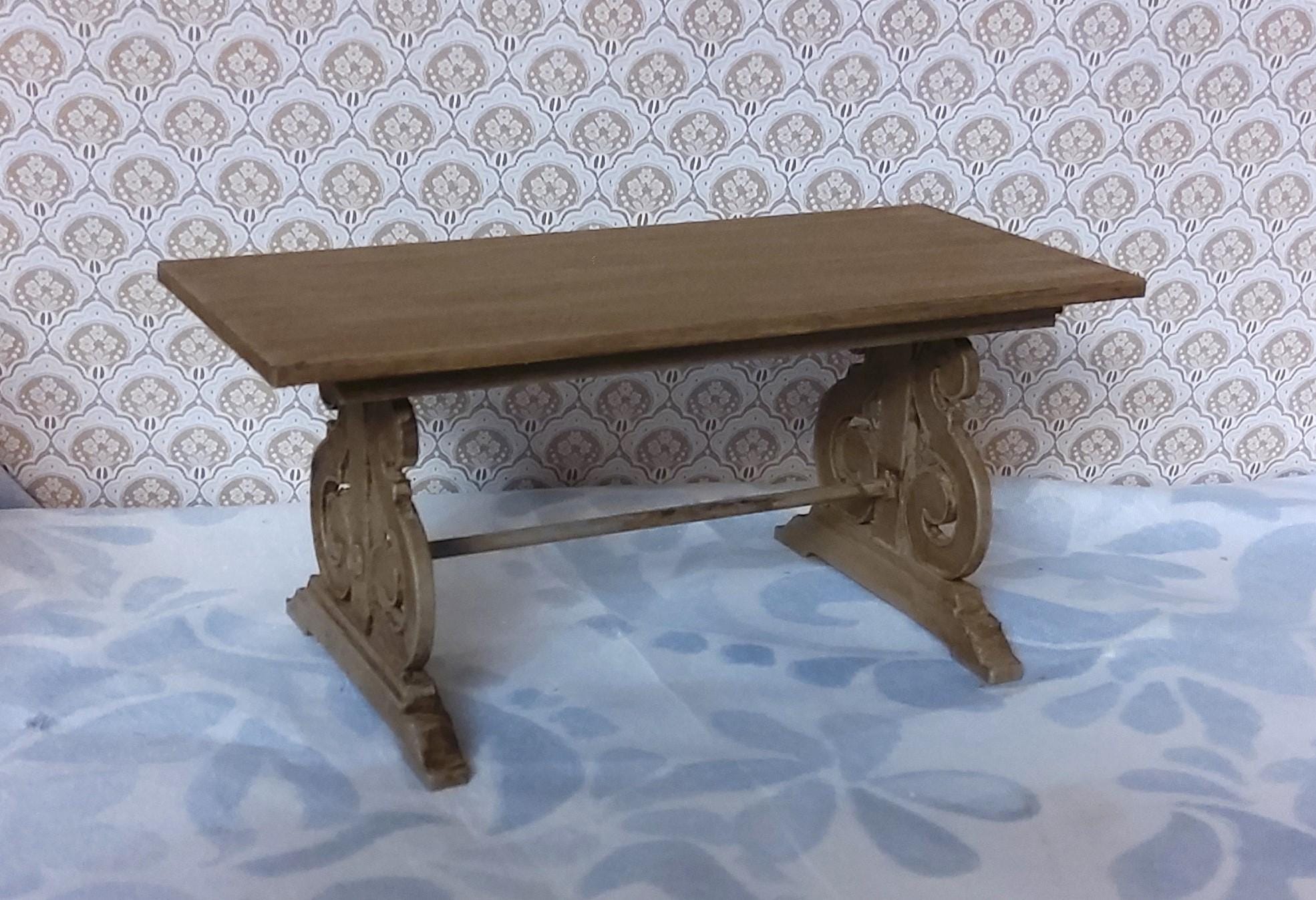 Vintage Trestle Tables - Etsy