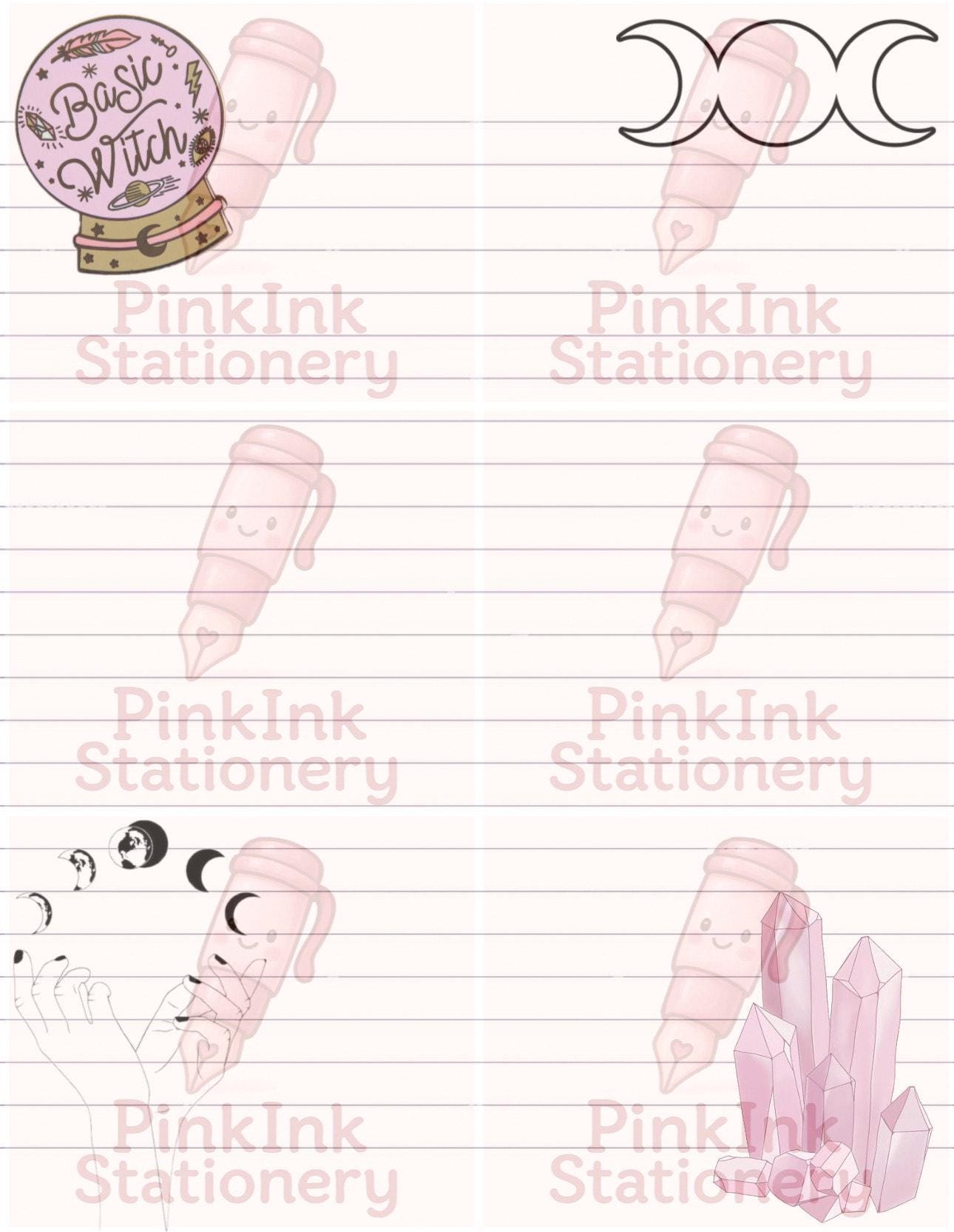 Random Cute Letter Template ~ V2 - Etsy