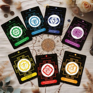 Das innere Licht Chakra Orakel | Energieheilungskarten, Chakra Orakel Karten, spirituelles Tarot, Achtsamkeit Geschenk