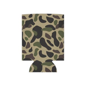 Stylish Camouflage Can Cooler, Party Essentials, Outdoor Adventure Gear, Unique Gift for Hunters, Camping and BBQ Events