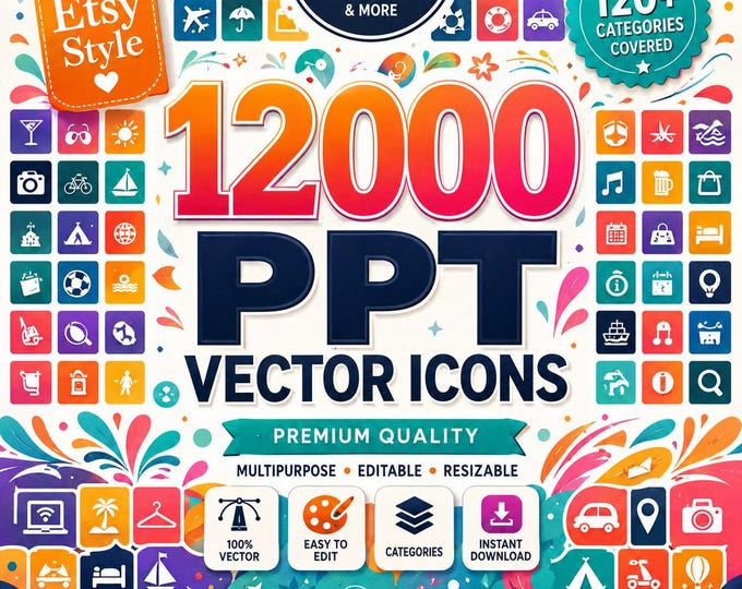 Personalized Icons for Powerpoint, Ppt Recolorable Icons, Recolorable ...
