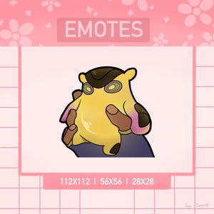 Wingman Valorant Emote, Discord Emots, Valorant Emote, Streaming Emote, Valorant Agent Gekko Wingman Emote, Twitch Discord Youtube emote set