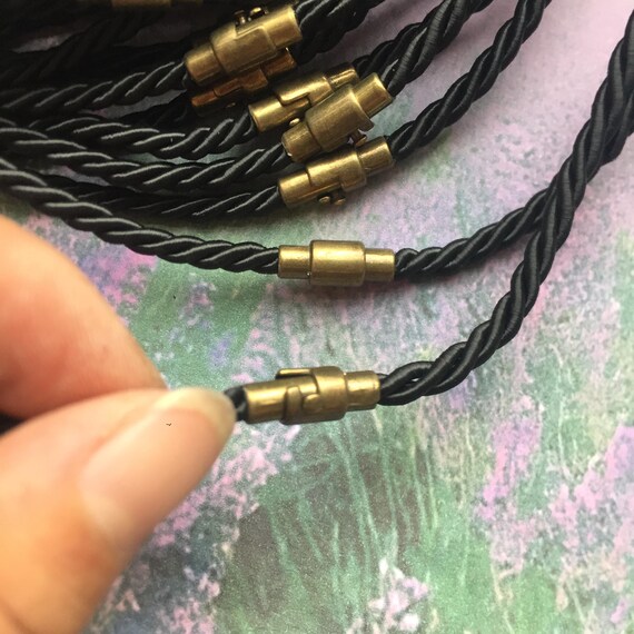1pcs 7-27 Inch for Your Choose 3mm Thickness Silk Round Choker