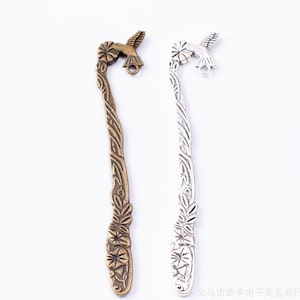 10pcs 120x22mm antiqued bronze/antiqued silver/antiqued gold filigree flower bookmark charms findings