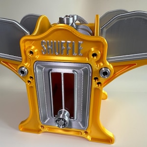 Kaartschudmachine, uniek 3D-geprint cadeau voor liefhebbers van bordspellen, optionele personalisatie