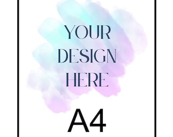 Decalque cerâmico personalizado, colorido, decalque cerâmico, decalque digital, decalque para transferência por água, decalque personalizado, decalque para sobreesmalte, decalque para terceira queima, página A4