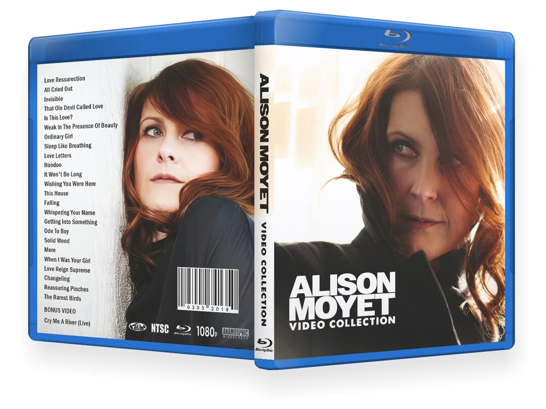 Blu-ray Alison Moyet - Video Collection (it's Not a DVD) - Etsy UK