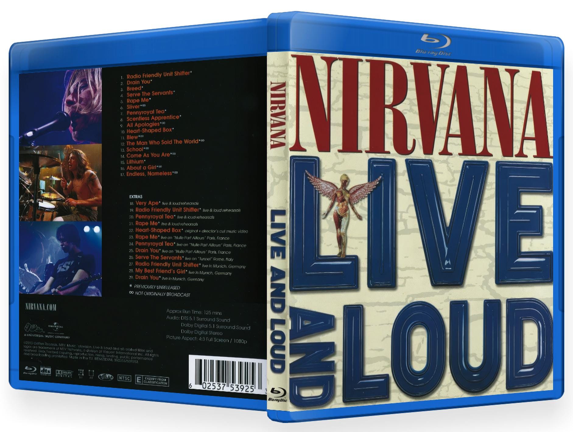 Nirvana Dvd - Etsy