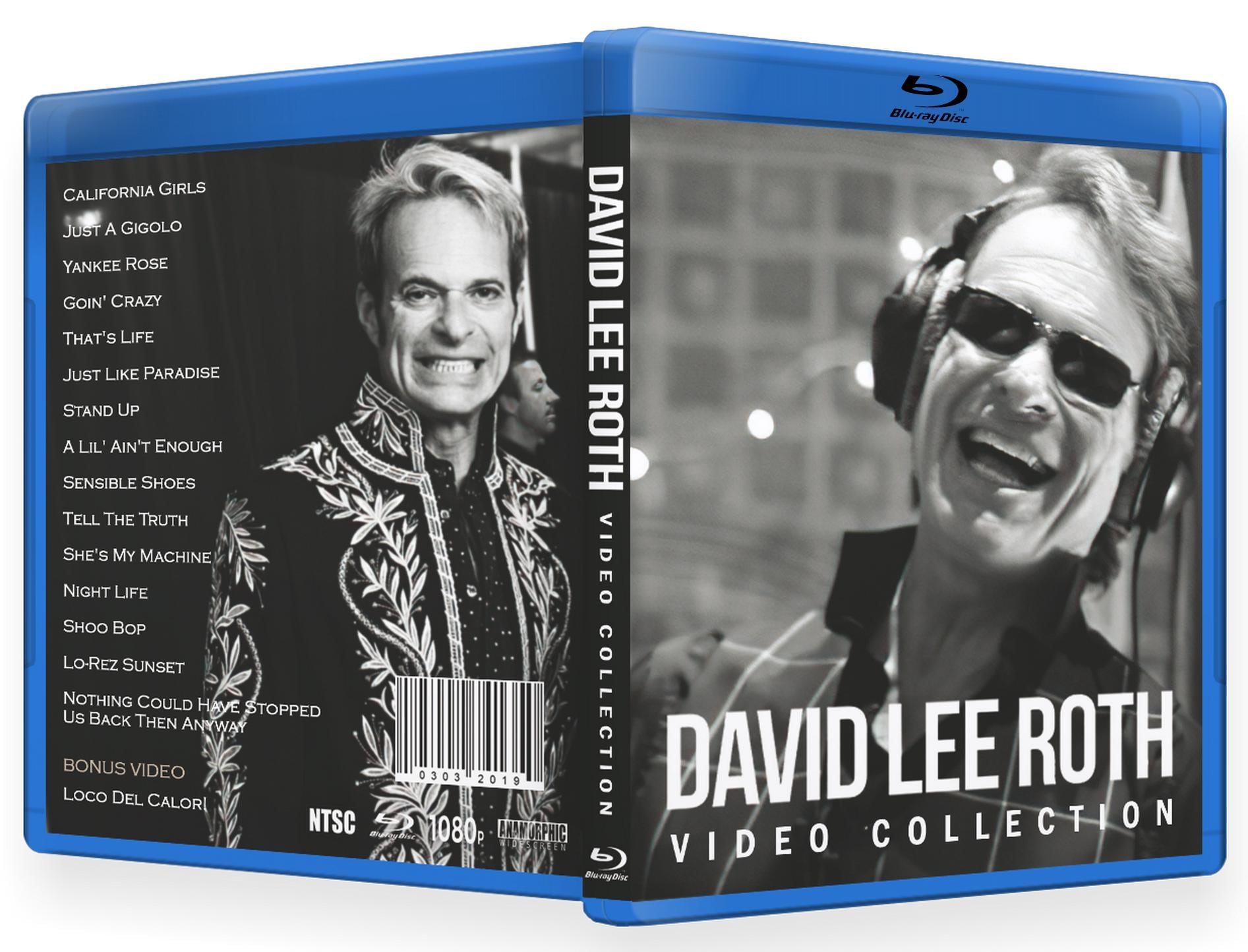Blu-ray David Lee Roth - Video Collection (it's Not a DVD) - Etsy