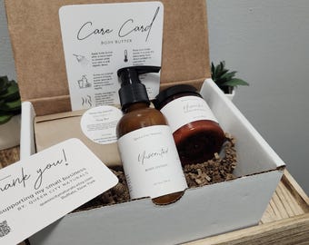 Gift Box Unscented Spa Gift Fragrance Free Gift for her gift for him