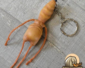 Marcus the Worm Keychain