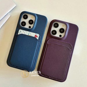 Funda de cuero tipo billetera para iPhone con ranura para tarjetas/Funda suave anticaídas para iPhone 11, 12, 13, 14, 15, 16 Pro Max Plus