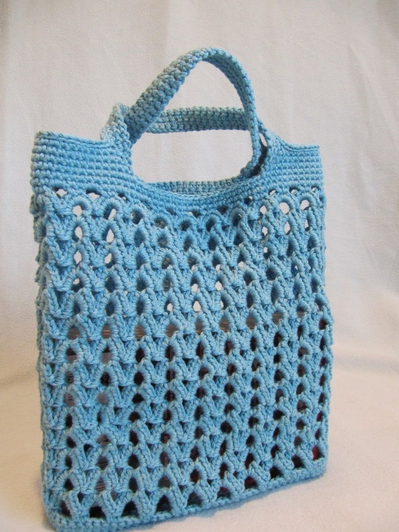 Crochet Bag Pattern Marina Bag Instant Digital Download image 1