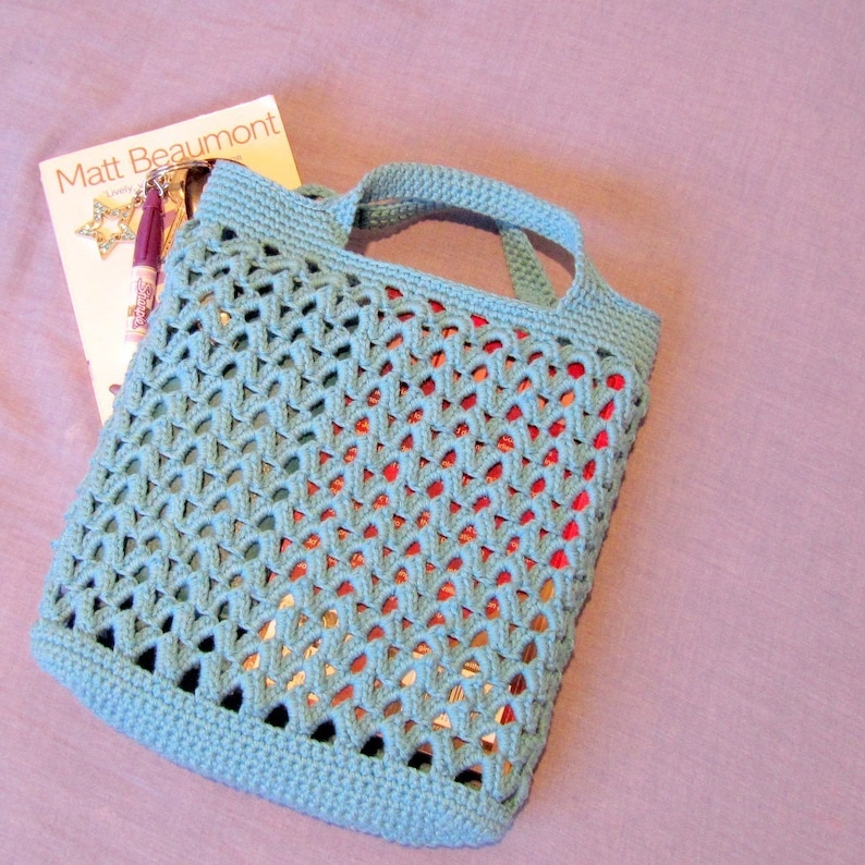 Crochet Bag Pattern Marina Bag Instant Digital Download image 2
