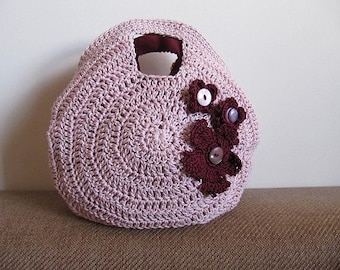 Crochet Circular Purse  (Full Circle Purse) Instant Download