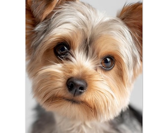 Yorkshire Terrier Note Cards – Pack of 10 Greeting Cards with Envelopes