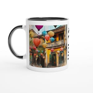 Hoi An Vietnam Travel Mug: Vietnamese Scenic Souvenir