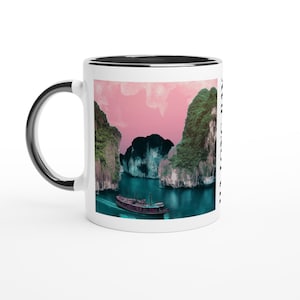 Ha Long Bay Vietnam Travel Mug: Vietnamese Scenic Souvenir