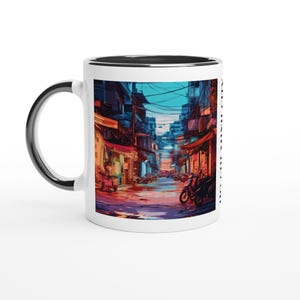 Ho Chi Minh City Mug: Vietnam Travel Souvenir, Scenic Vietnamese Print