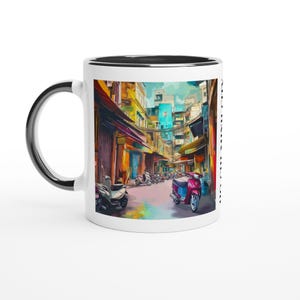 Ho Chi Minh City Mug: Vietnam Travel Souvenir, Scenic Vietnamese Print