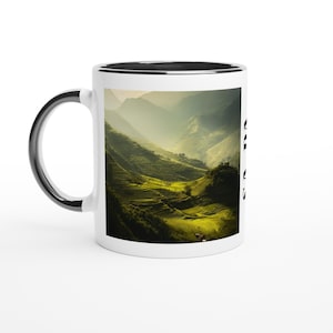 Sa Pa Vietnam Travel Mug: Scenic Vietnamese Souvenir