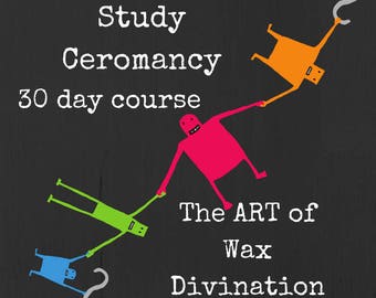 30 Day Study Course for Ceromancy~Tailor created Private Lessons~