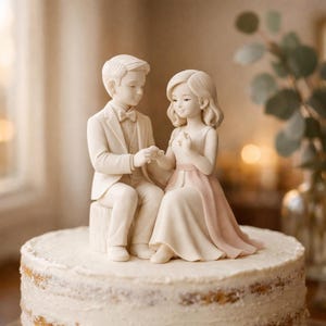 Custom Engagement Cake Topper, She Said Yes Topper, Personalized Proposal Engagement Party Decoration, 3D Printed Made in France