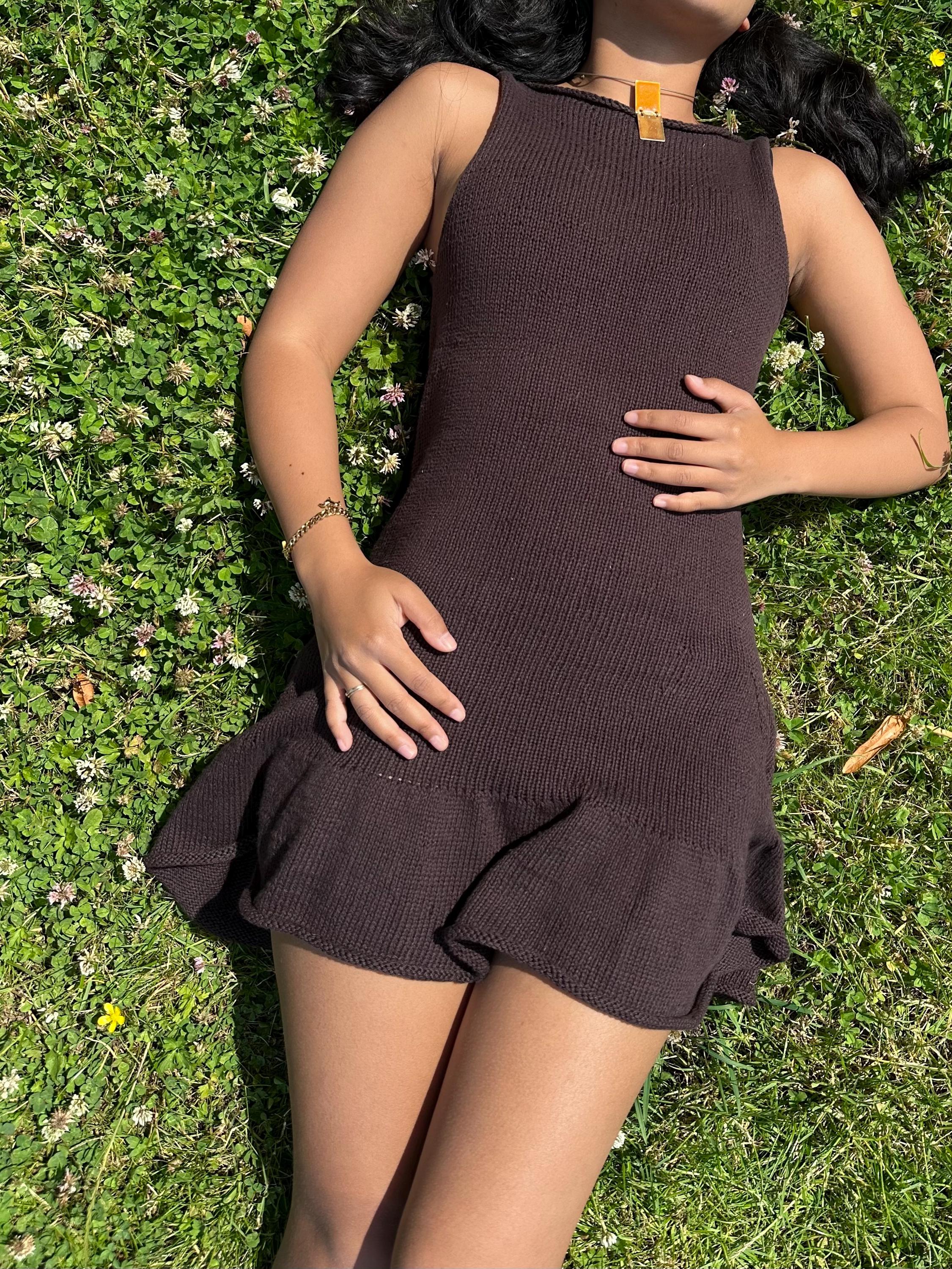 navy blue evening dress knee length 3/4 Sleeves Midi Knee Length Dress 8526 XS / Burgundy(Maroon)