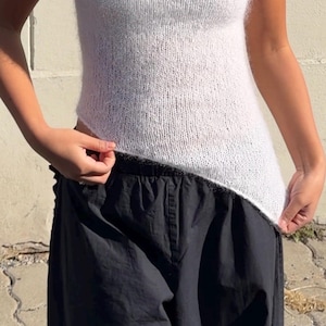 TEASE TOP Strickanleitung Deutsch