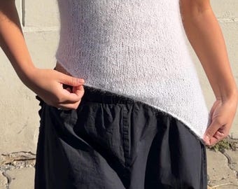 TEASE TOP Knitting Pattern (German)