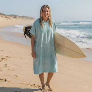 Poncho do pływania dla dorosłych Ocean Batik Beach Surf Swim Cover