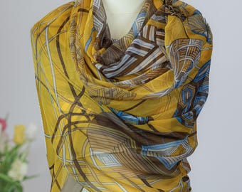 Pañuelo de seda, 100% seda, pañuelo de lujo para mujer, ligero, elegante, versátil, regalo, accesorio de moda, diadema, chal, bufandas para mujer