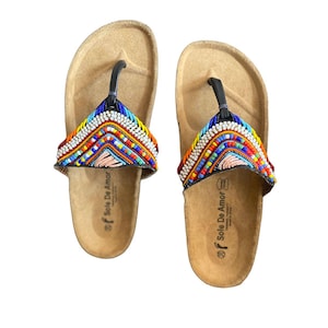 Sandals, birk sandals, flip-flops, summer sandals, beaded sandals, maasai Sandals, African sandals