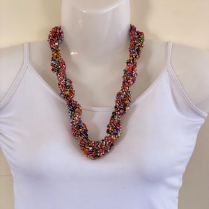 Beaded necklace, Maasai necklace, necklace, African necklace,African beaded necklace, Maasai jewelry, tribal choker, boho necklace, handmade