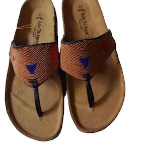 Sandals, birk sandals, flip-flops, summer sandals, beaded sandals, maasai Sandals, African sandals