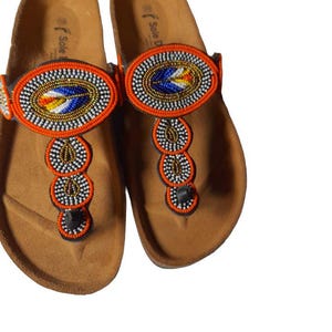 Sandals, birk sandals, flip-flops, summer sandals, beaded sandals, maasai Sandals, African sandals