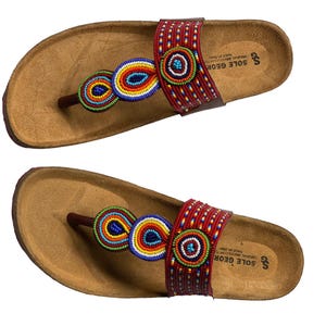 Sandals, birk sandals, flip-flops, summer sandals, beaded sandals, maasai Sandals, African sandals