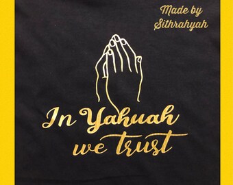 In Yahuah we Trust
