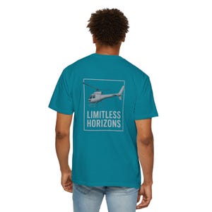 Aviation Helicopter Unisex T-shirt, Pilot Gift, Aircraft Enthusiast Tee, Aviation Lover Shirt,Pilot Apparel