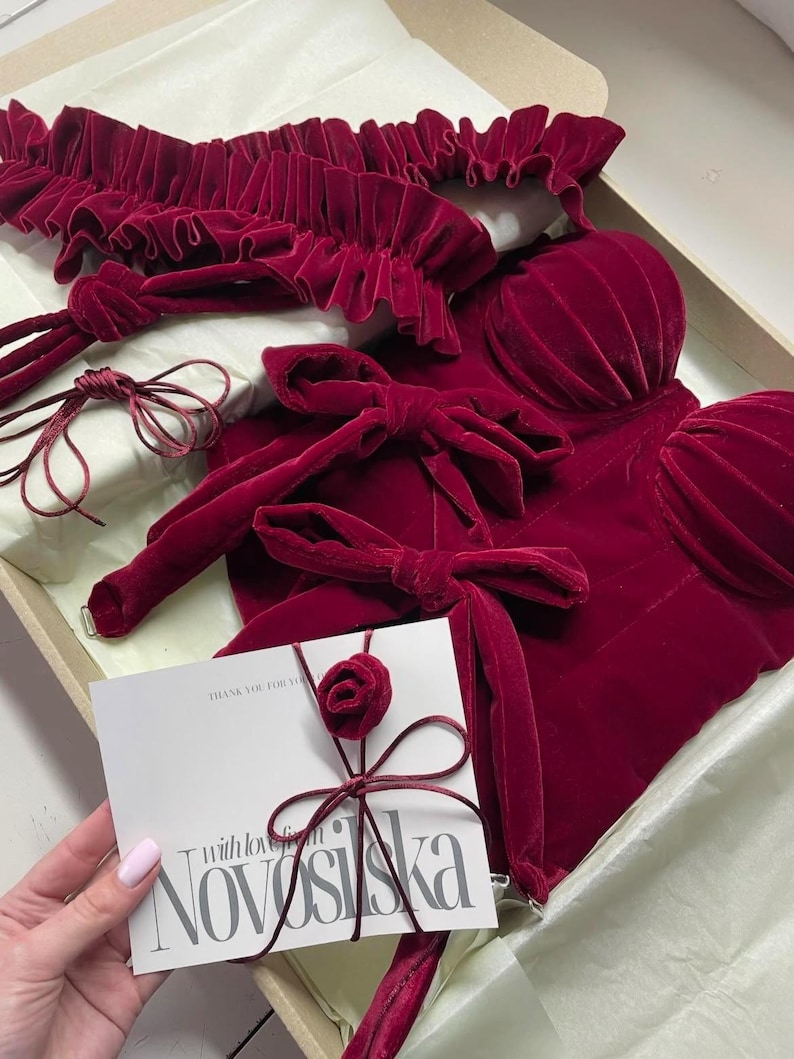 red overbust corset, red velour corset, back lace up corset, woman accessory, burgundy corset, red feminine corset, bordo fashion item, elegant piece, womens accessories, adgustable size, romantic outfit gift, Christmas sale, girlfriends gift,santa lingerie, witch lingerie, romantic lingerie, red velvet corset, red lingerie, overbust corset, lingerie sets, lingerie christmas, christmas corset, corset lingerie, lace up corset, babydoll lingerie, intimo donna