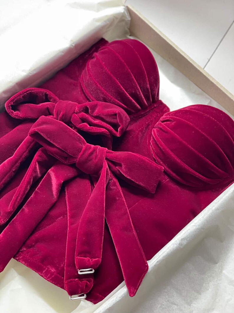 red overbust corset, red velour corset, back lace up corset, woman accessory, burgundy corset, red feminine corset, bordo fashion item, elegant piece, womens accessories, adgustable size, romantic outfit gift, Christmas sale, girlfriends gift,santa lingerie, witch lingerie, romantic lingerie, red velvet corset, red lingerie, overbust corset, lingerie sets, lingerie christmas, christmas corset, corset lingerie, lace up corset, babydoll lingerie, intimo donna