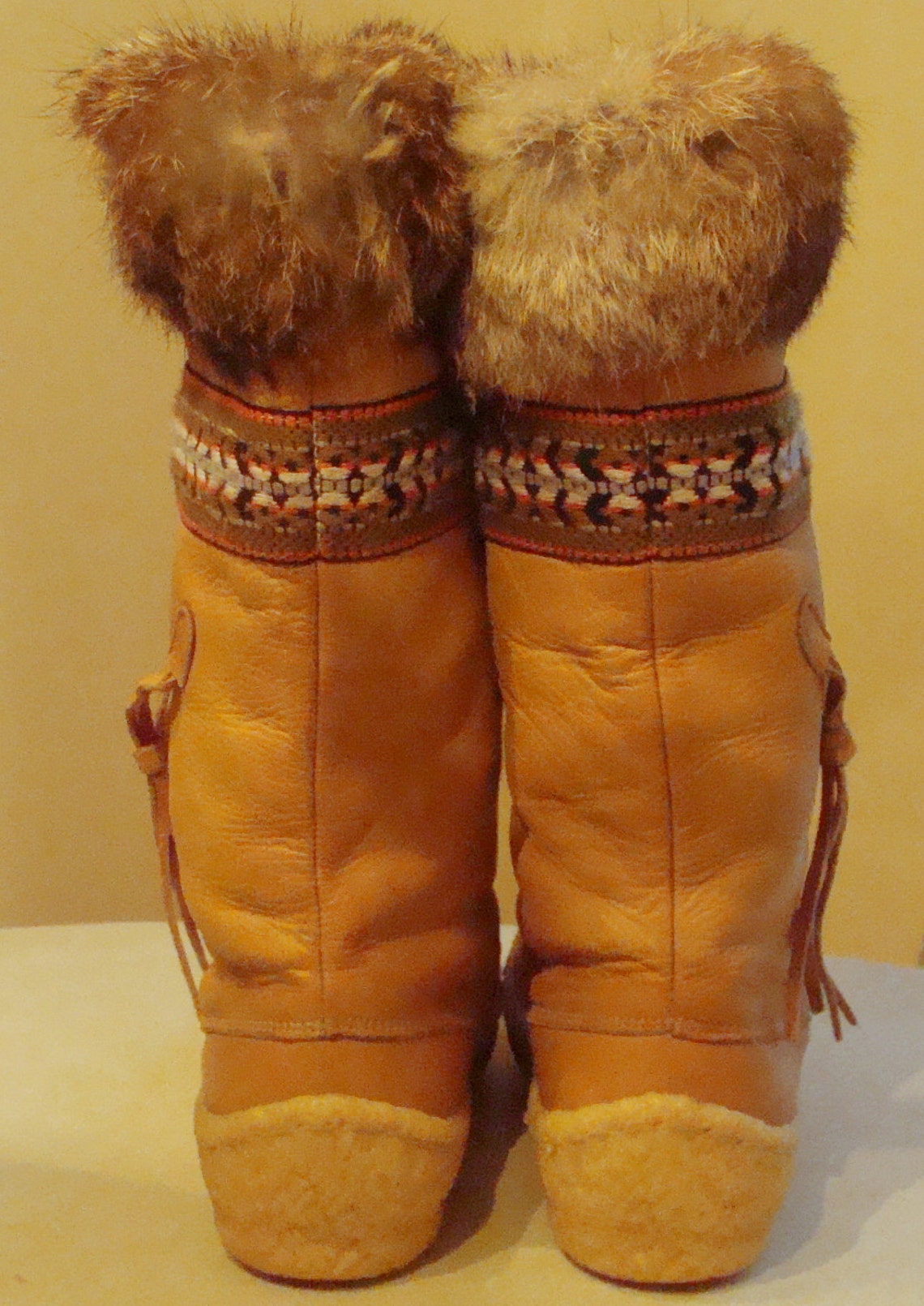 Vintage mukluk boots made in Canada size 6 Etsy